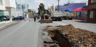 Anuncia COMAPA cierre de calle Herón Ramírez por reparación