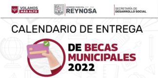 Entregará Gobierno de Reynosa tarjetas a becarios de Primaria