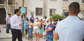 Aportó Gobierno de Carlos Peña Ortiz apoyos alimentarios en Villa Florida “B”