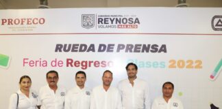 Invita Alcalde de Reynosa a Feria de Regreso a Clases 2022