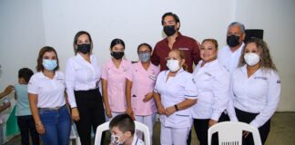 Impulsa Alcalde Carlos Peña Ortiz vacunación Anti-COVID 19 para menores