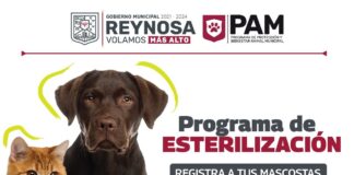Invita Alcalde Carlos Peña Ortiz a programa de esterilización de mascotas.