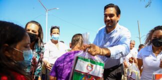 Atiende Alcalde Carlos Peña Ortiz familias del área rural en la zona ribereña