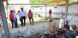 Trabaja Gobierno de Reynosa y COMAPA en mejorar servicio de agua potable y su distribución.