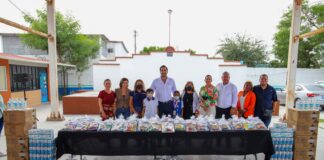 Motiva Alcalde Carlos Peña Ortiz a niños de escuela primaria Constitución