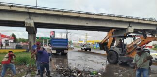 Provocó basura encharcamientos en Reynosa a pesar de desazolve