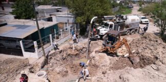 Supervisó Carlos Peña Ortiz obra de COMAPA para mejorar suministro de agua potable