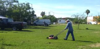 ÁREAS VERDES DE BRISAS DEL CAMPO RECIBEN ATENCIÓN INTEGRAL POR GOBIERNO DE RÍO BRAVO