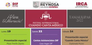 Reynosa sede del Festival Internacional del Mariachi “Cuando México Canta “