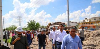 CON UNA INVERSION DE 7.7 MDP REHABILITA GOBIERNO DE REYNOSA CARCAMO NUM. 11