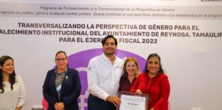 Inauguró Alcalde Carlos Peña Ortiz Talleres de Perspectiva de Género del Instituto Municipal de la Mujer