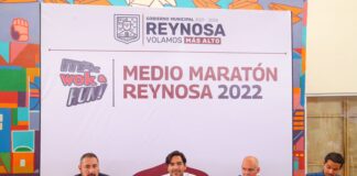 Presentó Carlos Peña Ortiz el Medio Maratón Reynosa 2022 a favor de Miradas de Esperanza