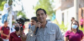 Llevó Alcalde Carlos Peña Ortiz beneficios a familias de la colonia Ramón Pérez