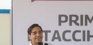 Inauguró Carlos Peña Ortiz techumbre con inversión de más de 3.6 Millones de Pesos