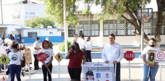 Impulsa Gobierno de Reynosa cultura vial en planteles educativos