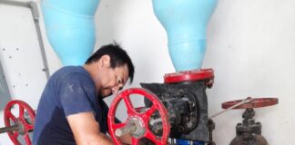 Aplica COMAPA mantenimiento a rebombeo Rincón de las Flores