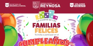 Festejará Gobierno de Reynosa Cumpleaños del Mes para niños de septiembre y octubre