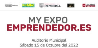 Gobierno de Reynosa, que preside Carlos Peña Ortiz. invita a My Expo Emprendedor.Es