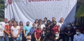 “Primero Sanos “, del Gobierno de Reynosa en la colonia Lampasitos