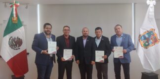 Entregan nombramientos en la Secretaría General de Gobierno.