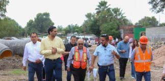 Supervisó Alcalde Carlos Peña Ortiz obras por más de 6 MDP en Leal Puente 2