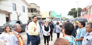 Agradecen familias de Fracc. Del Sol rehabilitación de drenaje