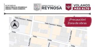 Aviso de cierre de vialidad, por obras en museo del ferrocarril