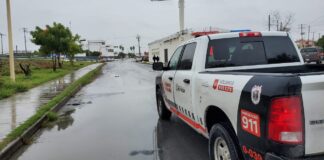 GOBIERNO DE REYNOSA EXORTA A LOS AUTOMOVILISTAS A TOMAR PRECAUCIONES POR PAVIMENTO MOJADO
