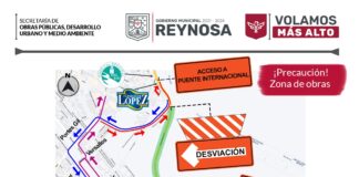 Aviso de cierre de circulación del Libramiento Oriente.