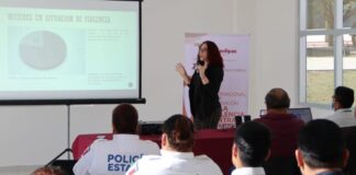 Concluye Guardia Estatal ciclo de conferencias con perspectiva de género.