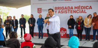 Atendió Carlos Peña Ortiz a más de 500 personas en Villa Florida