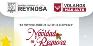 Invita Gobierno de Carlos Peña Ortiz a festejar Navidad en Reynosa