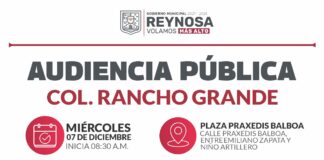 Presidirá Carlos Peña Ortiz Audiencia Publica en Rancho Grande