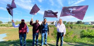 Dieron banderazo a nueva etapa de dragado en el Anzaldúas