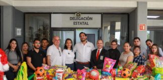 Recibió Alcalde de Reynosa donativo navideño de la FGR