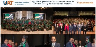 Egresa la generación 2022-3 de la Facultad de Comercio UAT Victoria