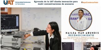 Egresada de la UAT diseña innovación para medir azucares