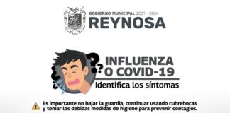 Identifica síntomas de COVID-19 e Influenza para prevenir contagios