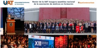 Inaugura rector de la UAT asamblea nacional de médicos en formación