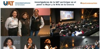 Investigadoras de la UAT participan en el panel “La mujer y la niña en la ciencia”