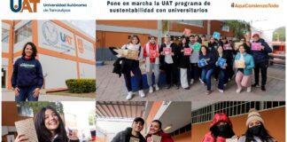 Pone en marcha la UAT el programa de sustentabilidad con universitarios