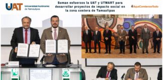 Suman esfuerzos la UAT y UTMART para desarrollar proyectos de impacto social en la zona costera