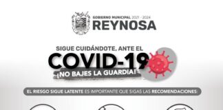 No bajes la guardia, cuídate ante la COVID-19