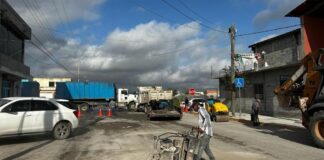 Continúa sin interrupción rehabilitación de calles en Reynosa