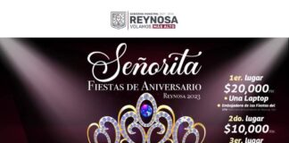 Convoca Gobierno de Reynosa a Certamen Señorita Fiestas de Aniversario 2023