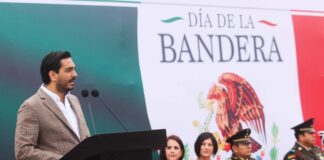 Conmemoró Alcalde de Reynosa el Día de la Bandera