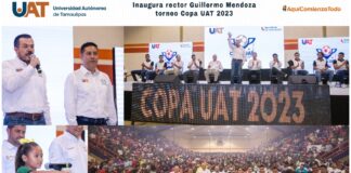 Inaugura Rector Guillermo Mendoza la Copa UAT 2023