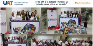Invita UAT a la colecta “Donando un juguete haces feliz a un corazón”