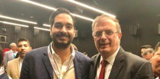 Recibió Alcaldesa de Los Ángeles, California a Carlos Peña Ortiz