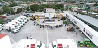 GOBIERNO DE REYNOSA REFUERZA LA RECOLECCION DE BASURA CON10 NUEVOS CAMIONES